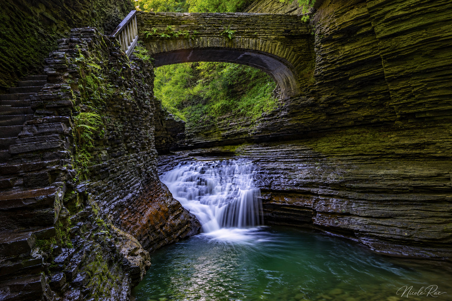 Mile Marker Bridge, Watkins Glen