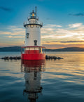 Blue Hour Lighthouse