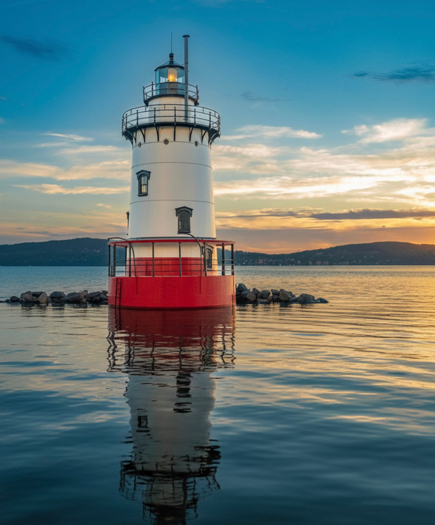 Blue Hour Lighthouse